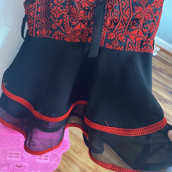 Palestinian Jordanian traditional embroidery dress , kids thob - Picture 4 of 4